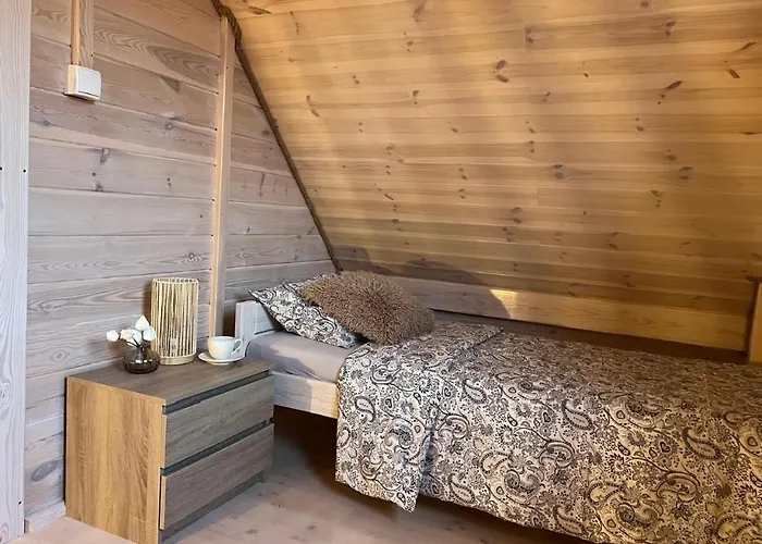 Сasa de vacaciones Moja Debina Lux 2, Dom Z Pokojem Dziennym, Dwiema Sypialniami I Widokiem Na Las, Blisko Plazy Debina (Ustka)