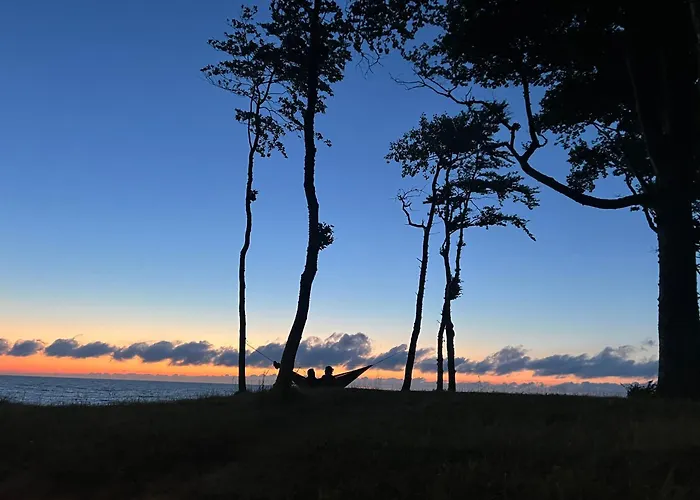 Сasa de vacaciones Moja Debina Lux 2, Dom Z Pokojem Dziennym, Dwiema Sypialniami I Widokiem Na Las, Blisko Plazy Debina (Ustka)
