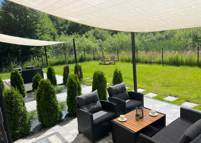 Moja Debina Lux 2, Dom Z Pokojem Dziennym, Dwiema Sypialniami I Widokiem Na Las, Blisko Plazy Debina (Ustka)